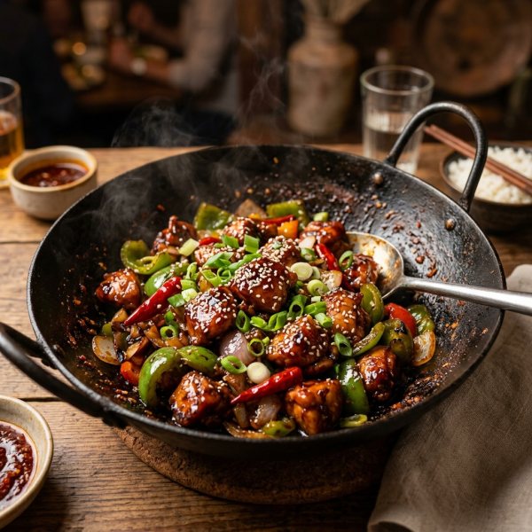 Indo-Chinese Chilli Chicken