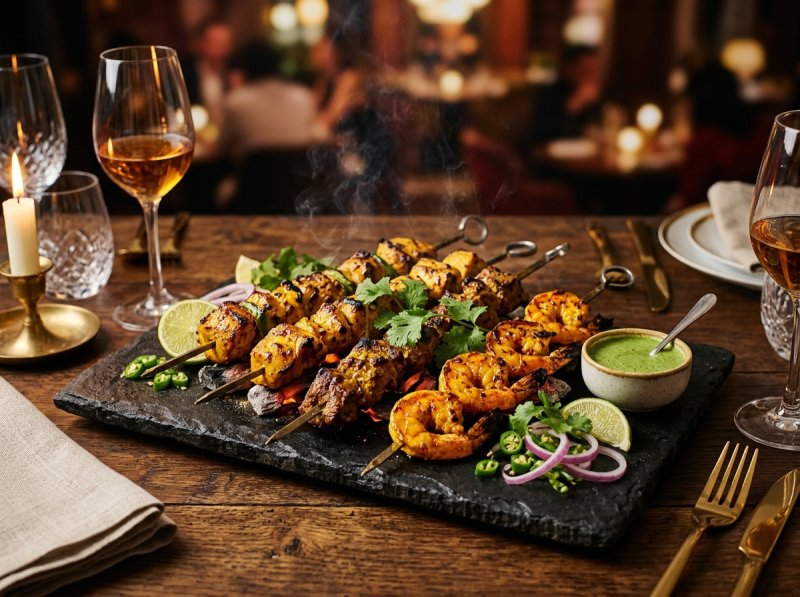 Zafrani Fish Tikka & Kebabs